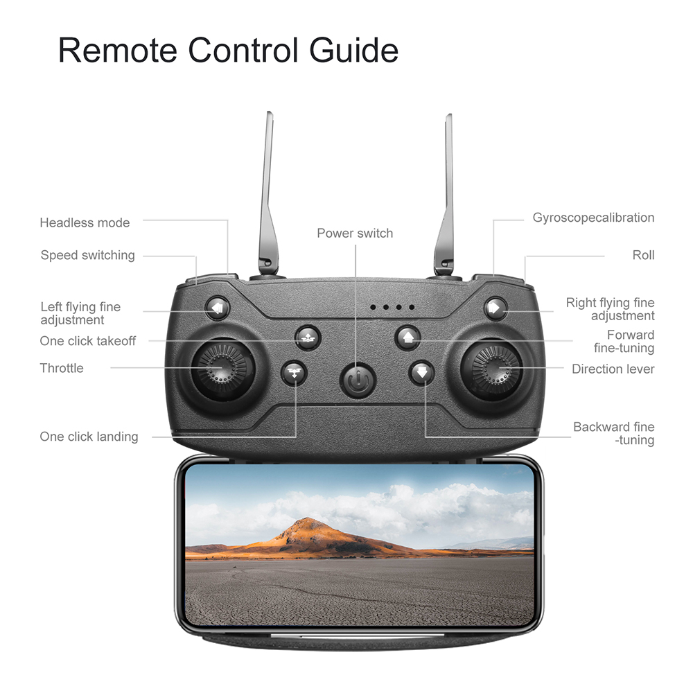 YLRC-E88D-WiFi-FPV-mit-HD-Dualkamera-Beleuchtungsarme-Optischer-Fluss-Positionierung-Bunte-LED-Leuch-2018391-22